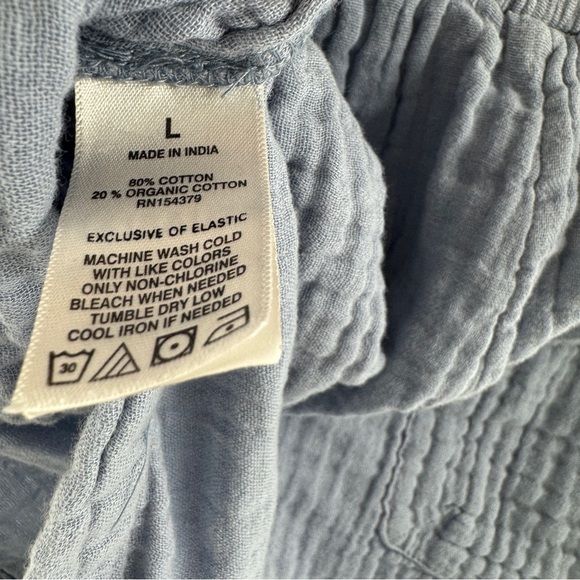 Aéropostale Light Blue Drawstring Shorts | Women’s Size Large - Picture 6 of 6